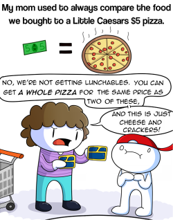 theodd1sout:  I can retire early AND LIVE OFF NOTHING BUT PIZZA Facebook Twitter Website 