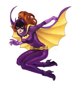 elizabethbeals:  TNS: Batgirl Speed art HERE *ALSO for TopiPower&rsquo;s #ComicCollab over on Twitter! Elizabeth Beals