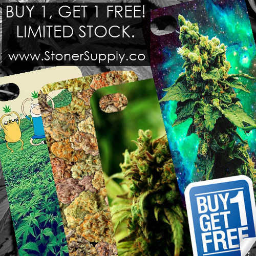 the-stoners-blog:  \ BUY 1, GET 1 FREE //Purchase ANY iPhone Case from our Store