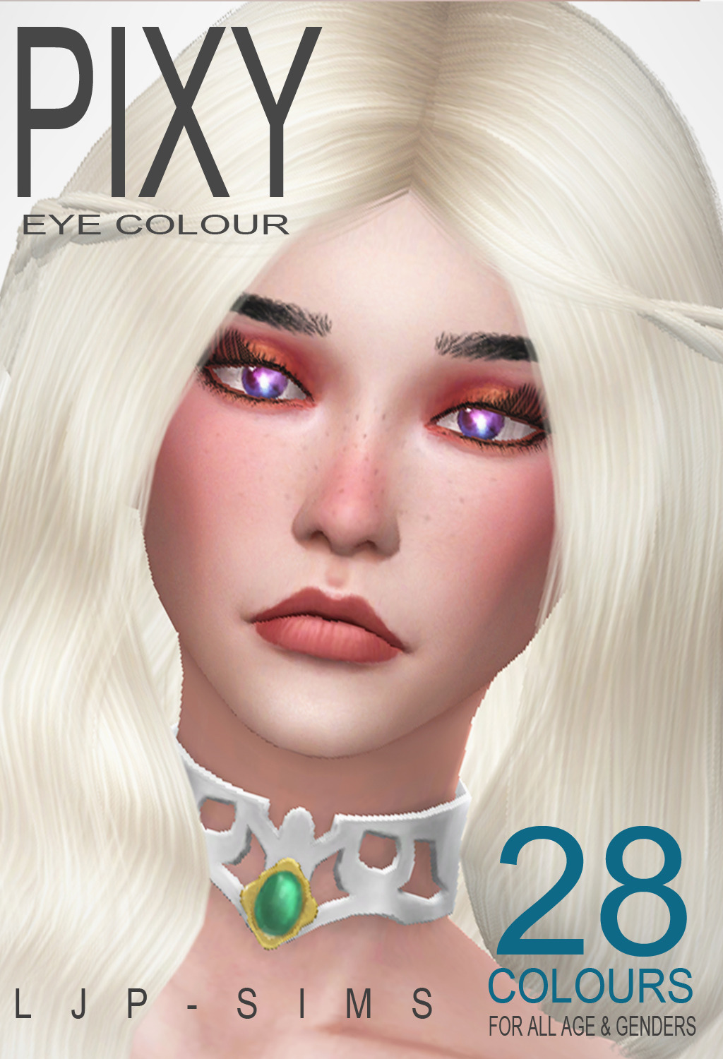 Pixy Eye Colour CAS categories : Face Paint... - LJP Sims