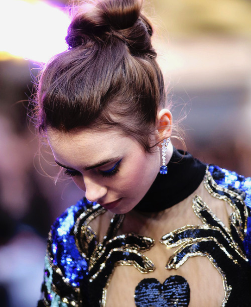 LILY COLLINS@ “Extremely Wicked, Shockingly Evil and Vile&quot; European Premiere