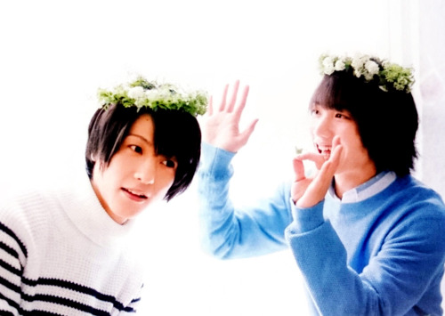 aokinsight:  Suzuki Hiroki and Ueda Keisuke w-photoshoot for POPOLO  