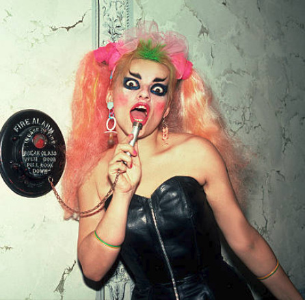ghoulish-glam:Nina Hagen, 1985. (Photo by Paul Natkin)