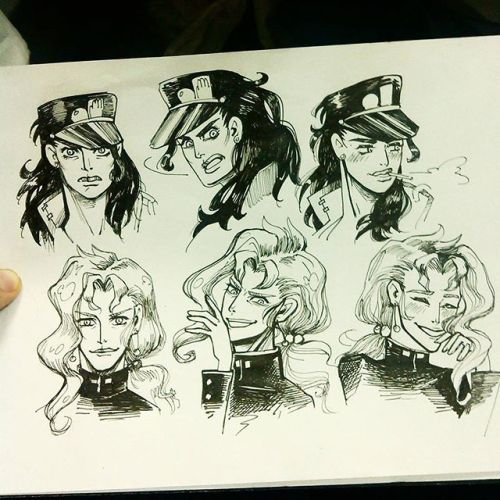 Genderbender JJBA or “Why can’t cool character be a girl?”))))