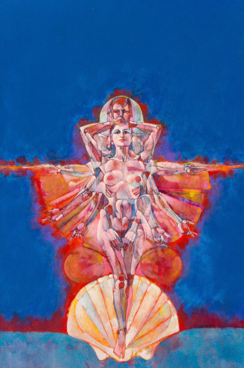 prismatika:Gene Szafran cover art for Hermaphrodeity (1974)