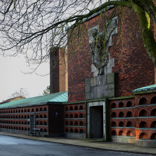 johnroeluna:Frits Schlegel and Edvard Thomsen, Søndermarken Kapelkrematorium, 1929