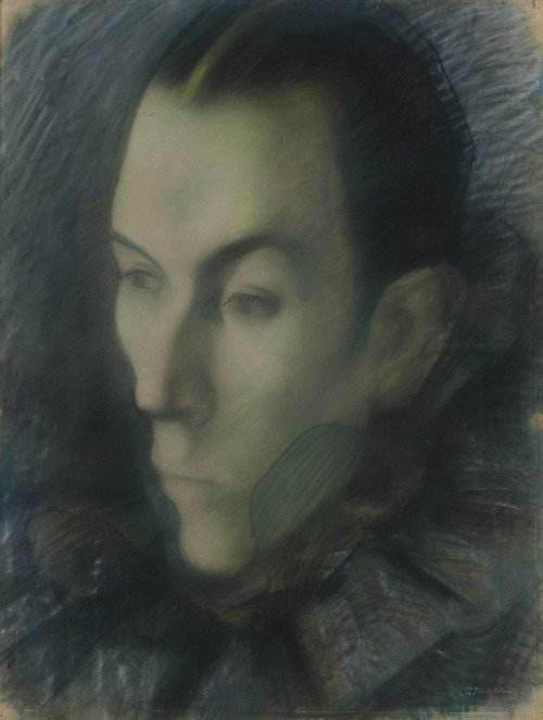 catonhottinroof:Pavel Tchelitchew (1898-1957) Portrait of Reggie