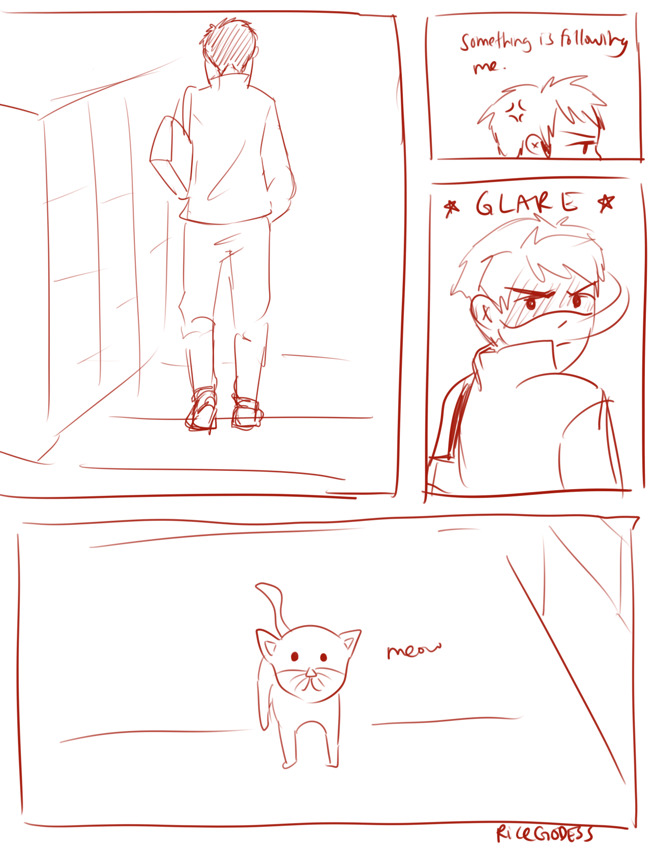 ricegodess:  t3hfluff makoto’s kitten following sousuke home