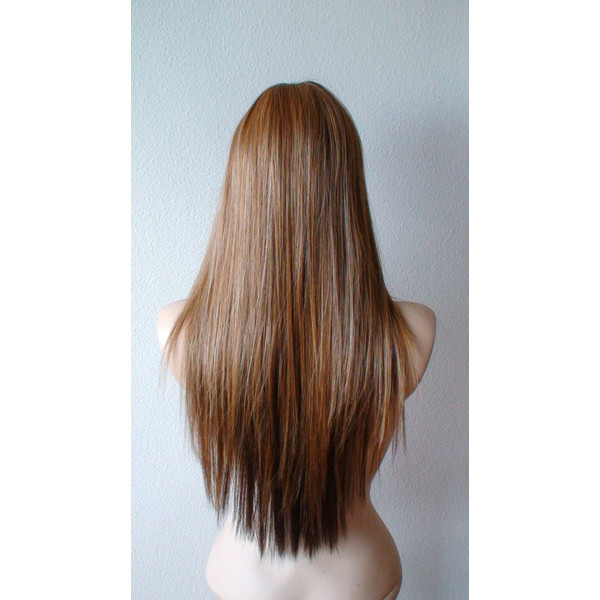 straight hair tumblr back view