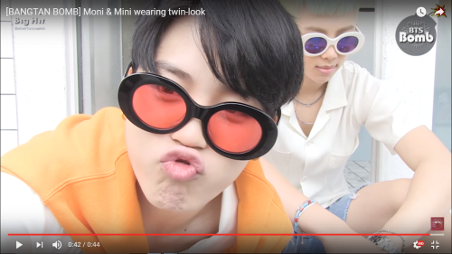 Jimin’s cuteness is ruining my life and I’m 100% okay with that. Also, wtf are those nicknames? Moni