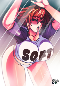 jadenkaiba:    YOUTUBE VIDEO HERE“Its Really soft~!”My OC Yui Rakkuza Mirror Press with her “Soft” T-shirt     ——————————————————————————————————- Hai sai !! Jaden Kaiba are 2