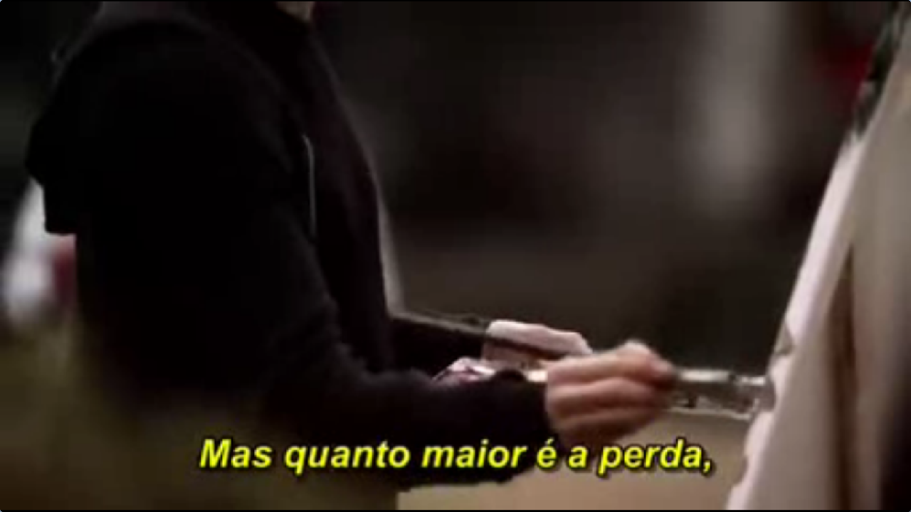 Só cinzas das melhores intenções.