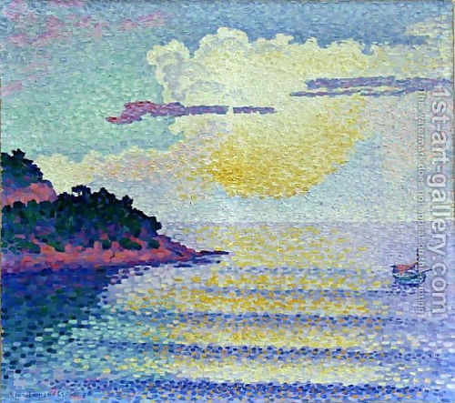 artist-cross: Sunset, Henri-Edmond Cross