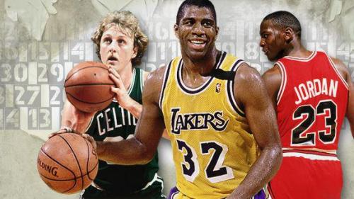 &ldquo;ALL TIME NBA BEST PLAYERS&rdquo; THE BEST EVER LARRY BIRD, MAGIC JOHNSON &amp; MI