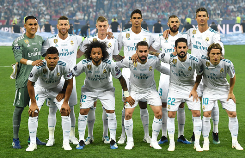 madridistaforever:Real Madrid’s starting XI vs Liverpool | May 26, 2018