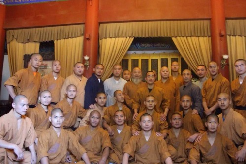 34th generation Shaolin monks. 15.05.2016 Minister of Supervision He Yong and his entourage visited