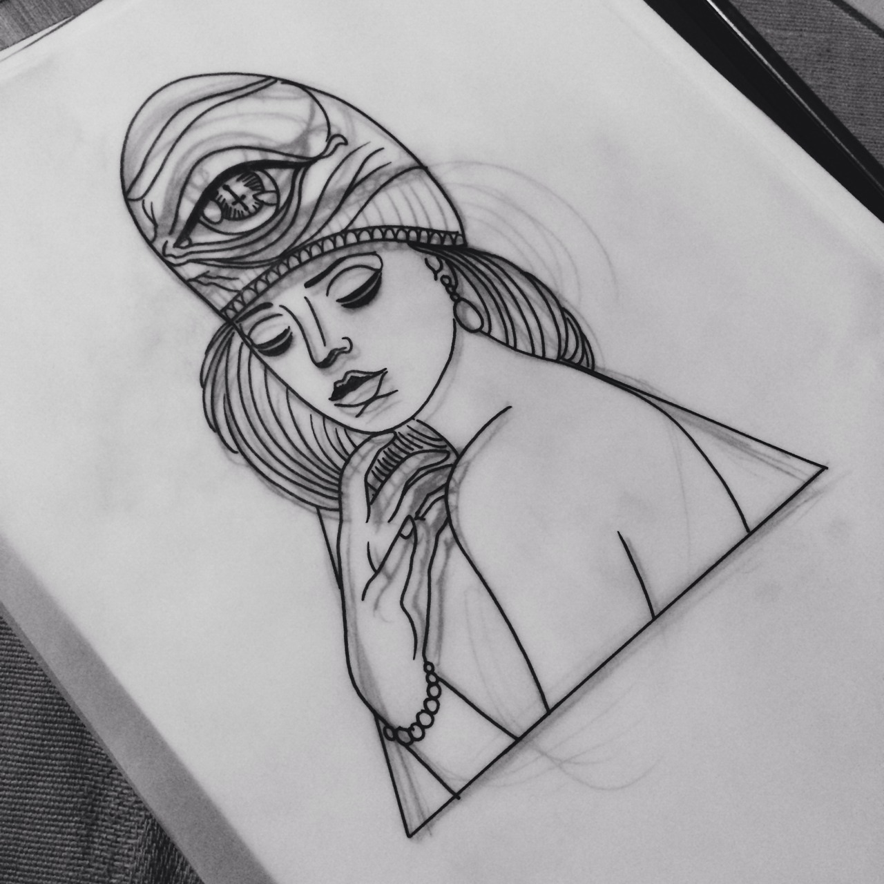 thisisthemaxwellmurder:  It’s so hard drawing with a hangover. Lol jokes, I was