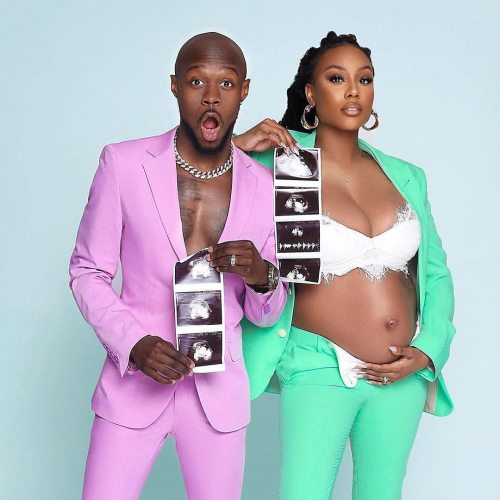 #BlackLove x @deee_porter• • • • ‍SURPRISE! ‍ Baby Porter Coming In October @theravenporter: God W