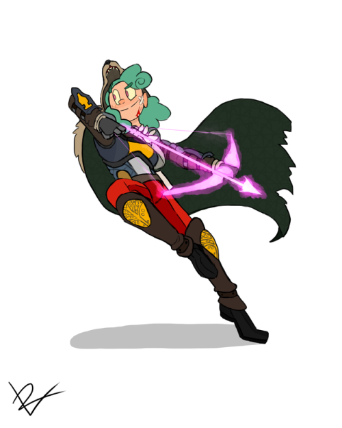 stuck-in-destiny: Nikki is completed! Now I can post all three of them together! Nikki is a Hunter, 