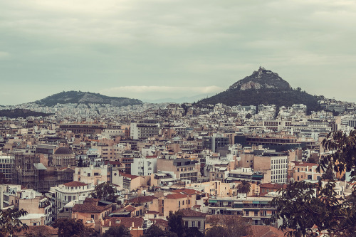 The roofs and the hill of LycabettusMore Athens here