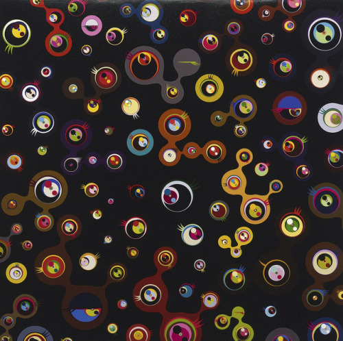 mauveflwrs:Takashi Murakami Jellyfish Eyes - Black, 5, 2004