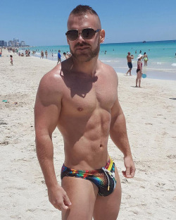 fur+speedo+beard+