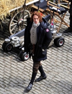 dianagabaldonthegoddess:  Filming Outlander