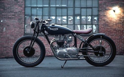 caferacerpasion: caferacerpasion.com Triumph TR6 650 #Bobber by The GasBox [TAGS] #caferacerpasion #