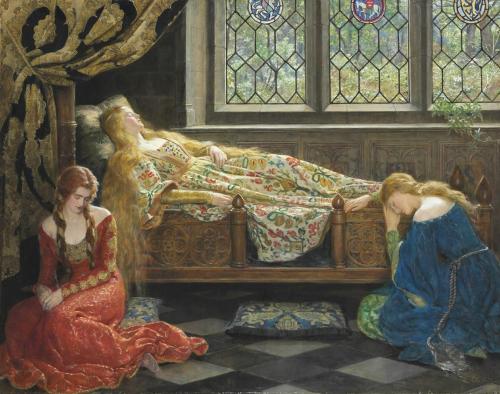 John Collier - Sleeping Beauty (1929)