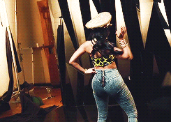 minajmood:  Nicki Minaj, DJ Khaled &amp; Busta Rhymes On The Set Of ‘Twerk