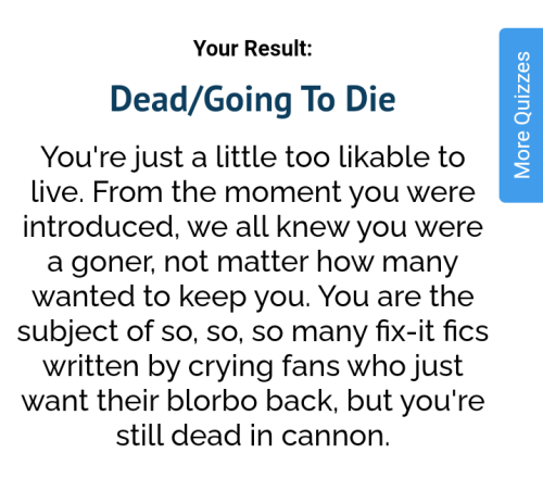I Mean... We All Knew It. No One's Surprised.