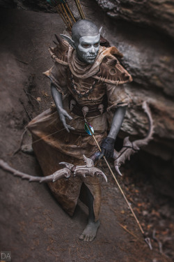 isugi:  Isugi as an Ashlander hunter from The Elder Scrolls (The Great Houses of Morrowind cosplay project);Photos by DA (DzetaAiger)