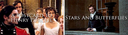 cillianmurphy:Music in Film:Pride & Prejudice (2005) dir. Joe Wright- original music by Dario Ma