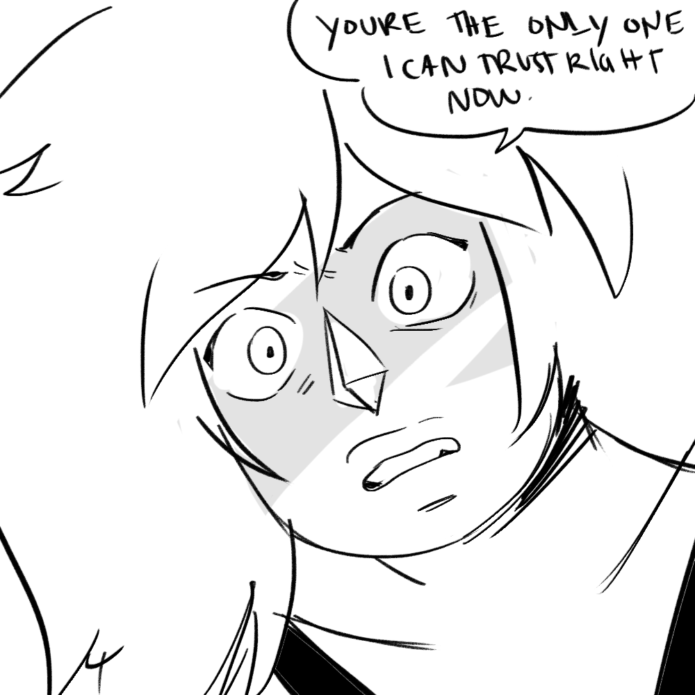 tangite:  fic fragment that was dumb and cut hahah (context) jasper abducts her tiny