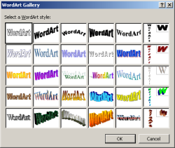 Microsoft Office XP - WordArt