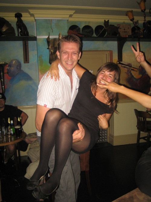 nylonpics:  Tight dress and black tights