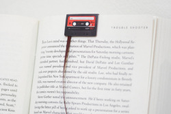 moarrrmagazine:  Casette Tape bookmark 