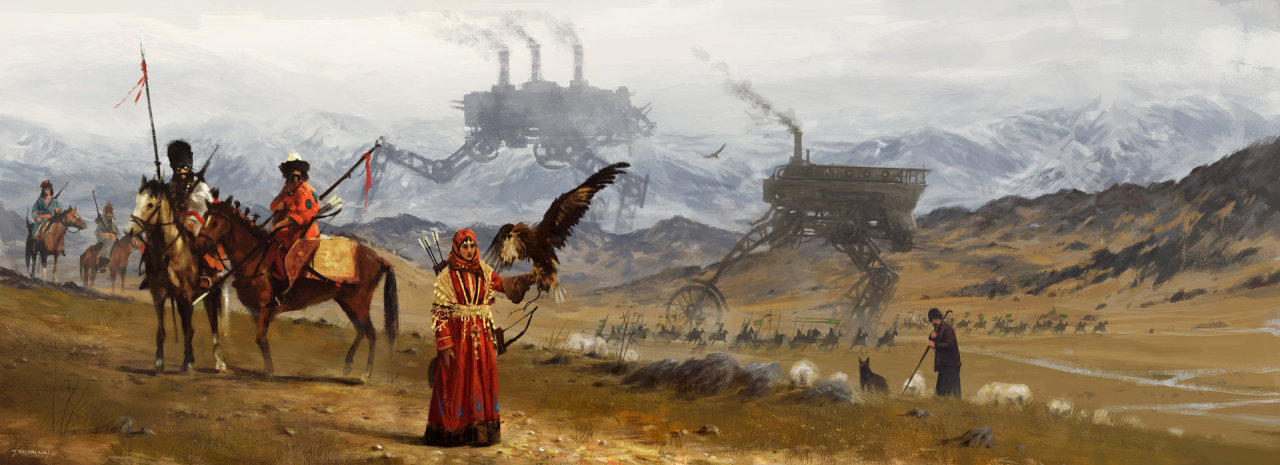 noisy-pics:  Artworks by Jakub Rozalski