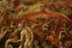 negativesanction:  Martin de Vos - Last Judgment (detail) 