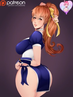   Subdraw #15 Kasumi from Dead or Alive. I love her, so glad the winner chose her ~ &lt;3 &lt;3 High-res  nude version up in my Patreon ! enjoy ~  