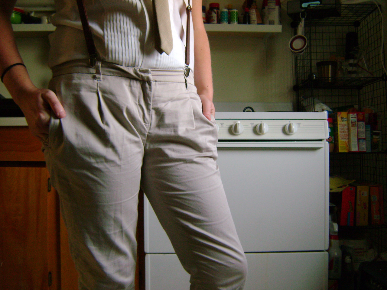 i-dream-of-dapper:  Day Two of Fifty Days of Dapper: Cycle 3  Shirt: Korean Label