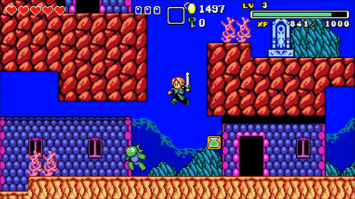 pixelartus - Aggelos is a new Wonder Boy styled action-rpg...