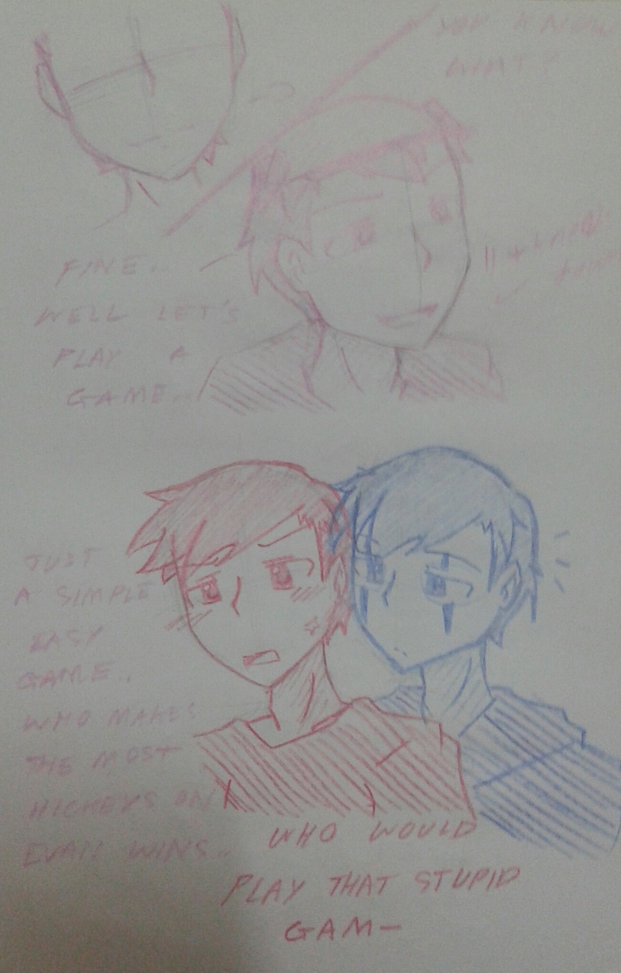 creazygirl-nsmr186:  》My comic: H2oVanCat - Hickeys Part 2/2《 Also I actually