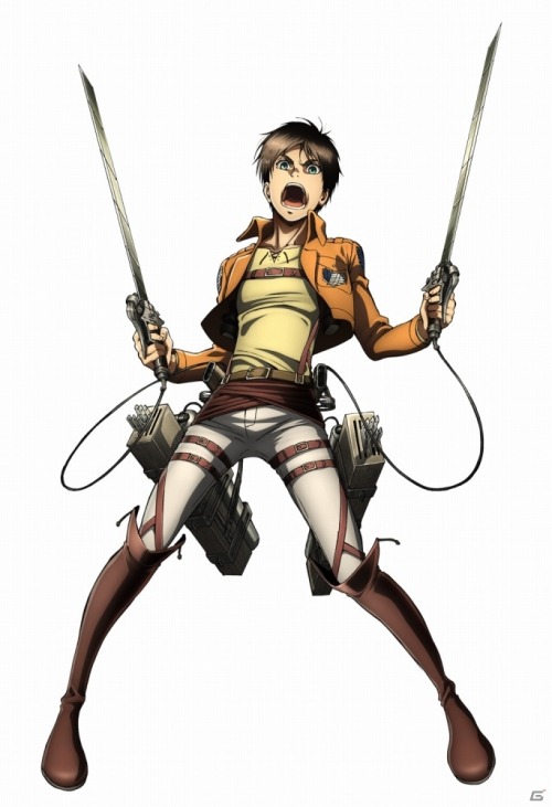 fuku-shuu: Group and character visuals for the “Shingeki no Kyojin: The Future’s Coordinate” Nintendo 3DS Video game, to be released in November 2017 by Spike Chunsoft! Update (September 11th, 2017): Adding the individual visuals of Eren, Historia,