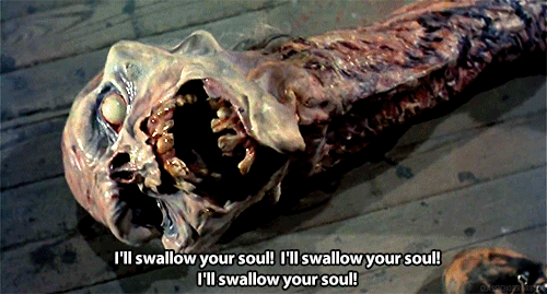 classichorrorblog:    Evil Dead IIDirected by Sam Raimi (1987)   