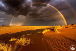theencompassingworld:  Namibia. Rainbows | by Stefan ForsterMore incredible pictures from our planet