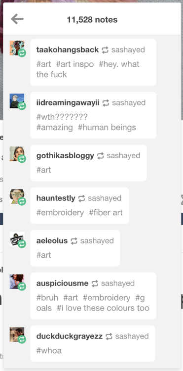 idiot: You ever wanna look at tags? I mean the ones people add, when they reblog things. I do. 