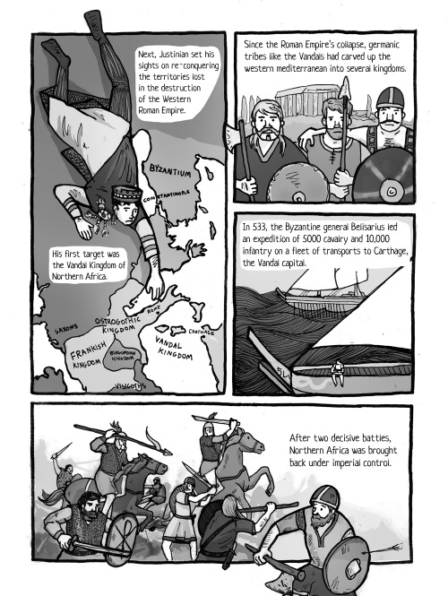 thattheodoranbadassery:historycomic:Some pages from the Byzantines chapter I’ve been working for awh