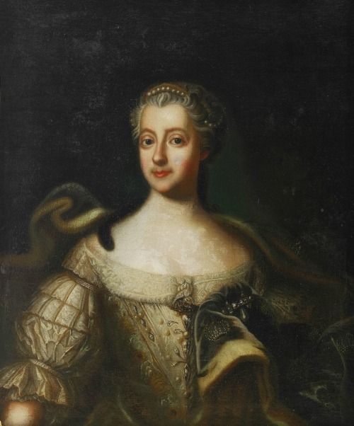 cimmerianweathers: Portrait of Louisa Ulrika of Prussia, Carl Fredrich Brander, 18th century. O
