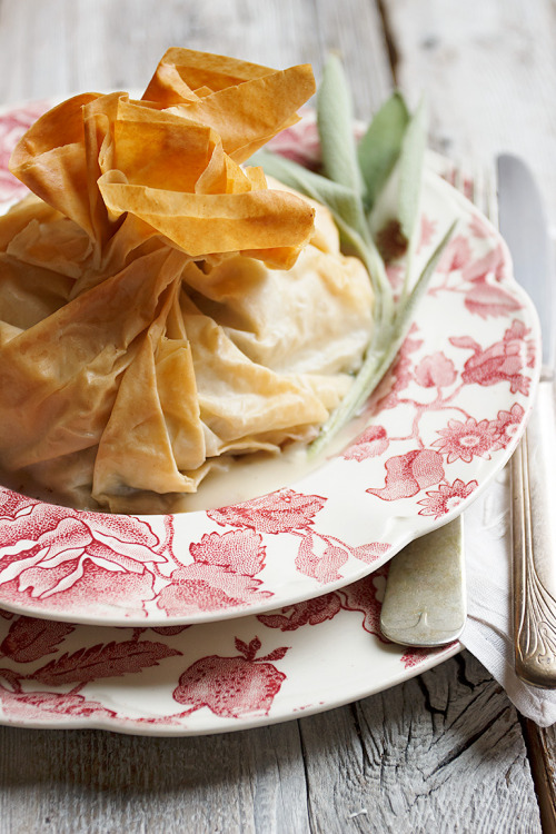 (via Turkey and Bread Stuffing Phyllo Packets - Seasons and Suppers)